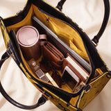"Aina" Lemon Zest Leather Handbag A250 Deal