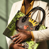 "Aina" Lime Pop Leather Handbag A250 Deal