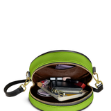 "Aina" Lime Pop Circle Crossbody Bag