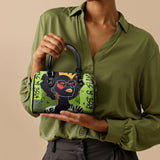 "Aina" Lime Pop Mini Satchel