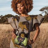 "Aina" Lime Pop Mini Satchel