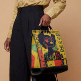 "Aina" Lemon Zest Leather Backpack