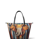 "Arachne" Leather Tote Bag