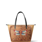 "Brigid" Leather Tote Bag