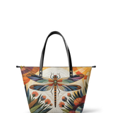 "Gaia" Leather Tote Bag