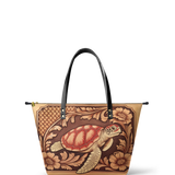 "Kashyapa" Leather Tote Bag