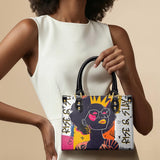 "Aina" Coconut White Small Leather Handbag