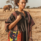 "Aina" Flame Red Small Leather Handbag A250 Deal