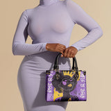 "Aina" Grape Soda Small Leather Handbag A250 Deal