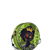"Aina" Lime Pop Circle Crossbody Bag