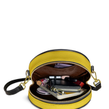 "Aina" Lemon Zest Circle Crossbody Bag