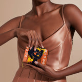 "Aina" Orange Sorbet Mini Wallet