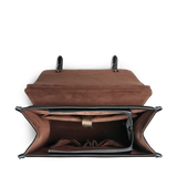 "Aina" Grape Soda Leather Backpack