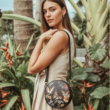 "Psyche" Circle Crossbody Bag