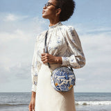 "Iris" Circle Crossbody Bag
