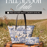 "Iris" Leather Tote Bag Deal