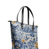 "Iris" Leather Tote Bag