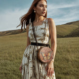 "Dryad" Circle Crossbody Bag