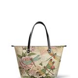 "Evangeline" Leather Tote Bag