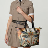 "Gaia" Leather Tote Bag Deal
