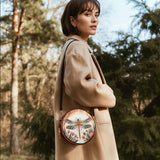 "Gaia" Circle Crossbody Bag