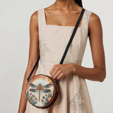 "Gaia" Circle Crossbody Bag