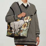 "Ganesha" Leather Tote Bag Deal
