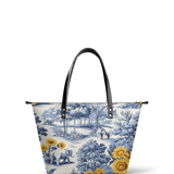 "Chinoiserie" Leather Tote Bag Deal