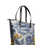 "Chinoiserie" Leather Tote Bag Deal