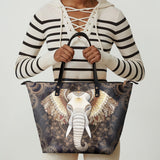 "Samsara" Leather Tote Bag Deal