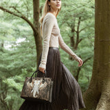 "Samsara" Leather Handbag