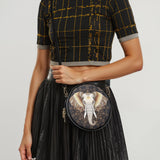 "Samsara" Circle Crossbody Bag