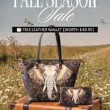 "Samsara" Leather Tote Bag Deal