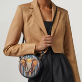 "Arachne" Circle Crossbody Bag