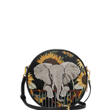 "Ganesha" Circle Crossbody Bag