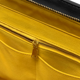 "Aina" Lemon Zest Small Leather Handbag
