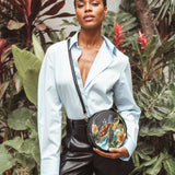 "Kurma" Circle Crossbody Bag
