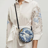 "Nereid" Circle Crossbody Bag