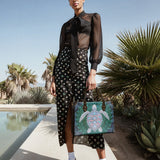 "Yantra" Leather Handbag