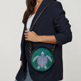 "Yantra" Circle Crossbody Bag
