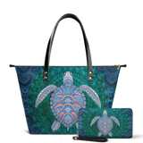 "Yantra" Leather Tote Bag Deal