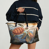 "Proteus" Leather Tote Bag Deal