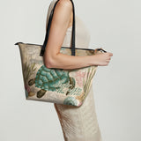 "Naturalist" Leather Tote Bag