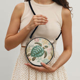 "Naturalist" Circle Crossbody Bag