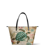 "Naturalist" Leather Tote Bag