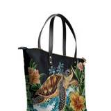 "Kurma" Leather Tote Bag